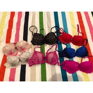 Lot of 7 VS Victoria’s Secret and VS PINK bras